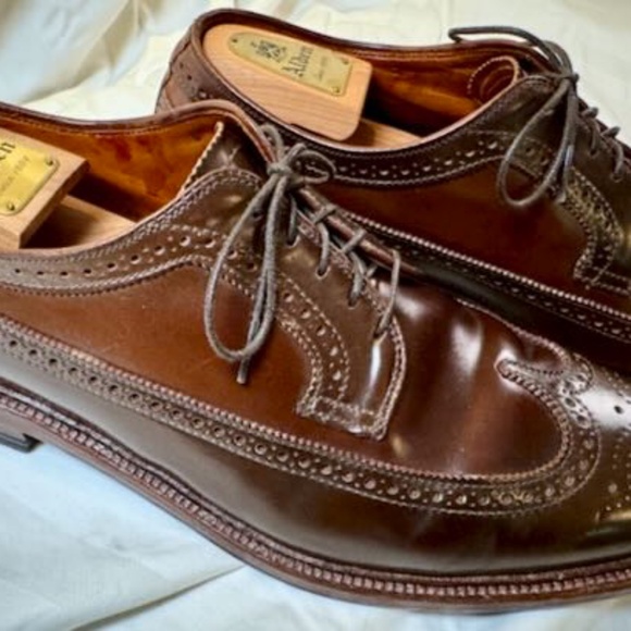 Alden Shell Cordovan Long Wings RAVELLO size 12.5 - Picture 2 of 16